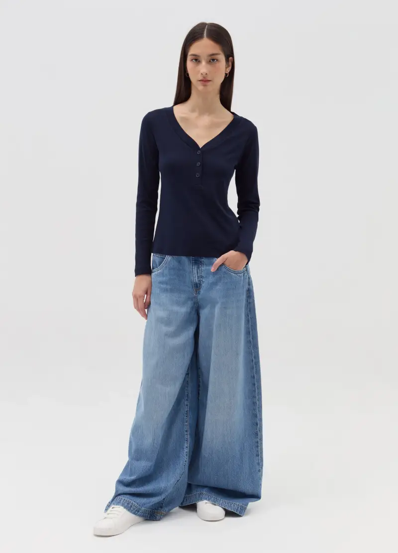 OVS T-shirt Donna Blu 4306792