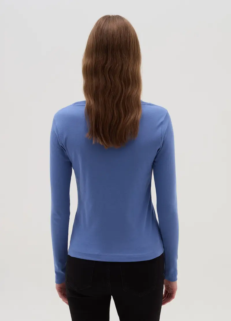 OVS T-shirt Donna Viola 4208061 miniatura 3