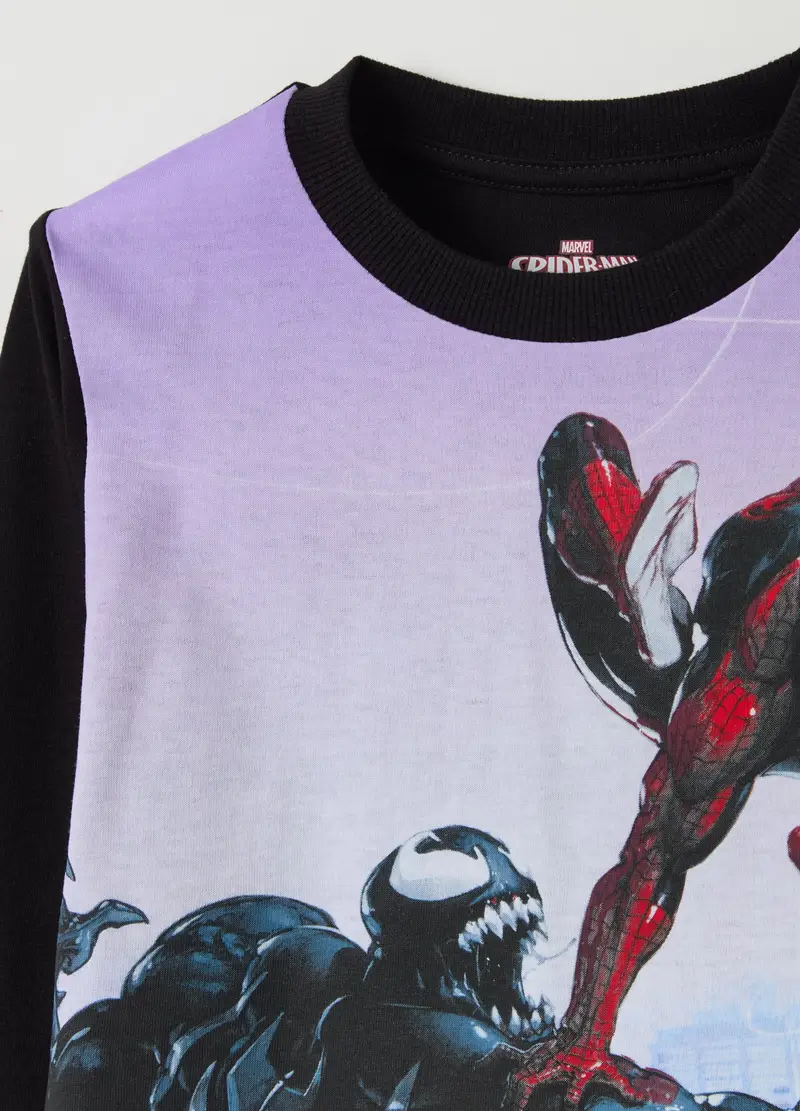 OVS T-shirt Bambino Nero 2735666 miniatura 3