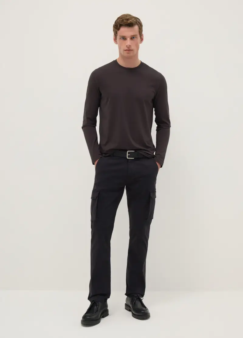 OVS T-shirt Uomo Marrone 3989535