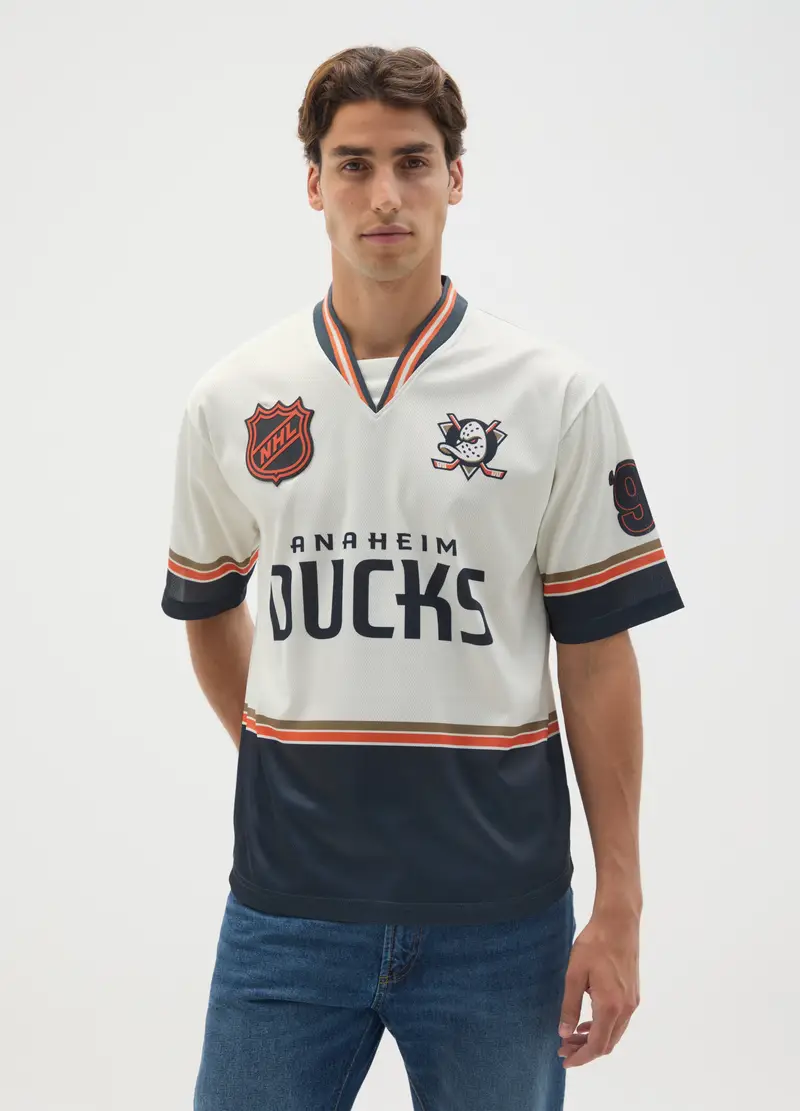 T-shirt Multicolor Con Logo, Uomo, Multicolor