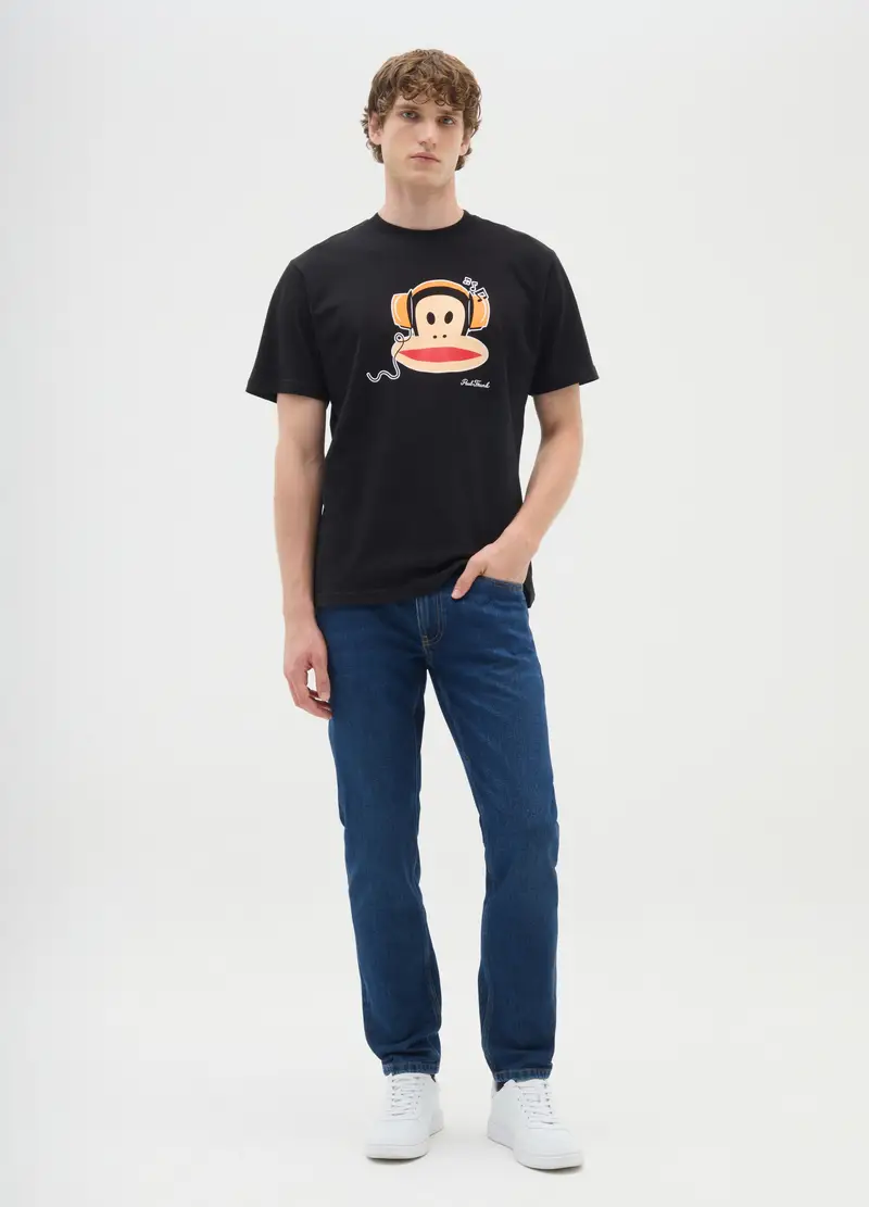 OVS T-shirt Uomo Nero 4152889 miniatura 2