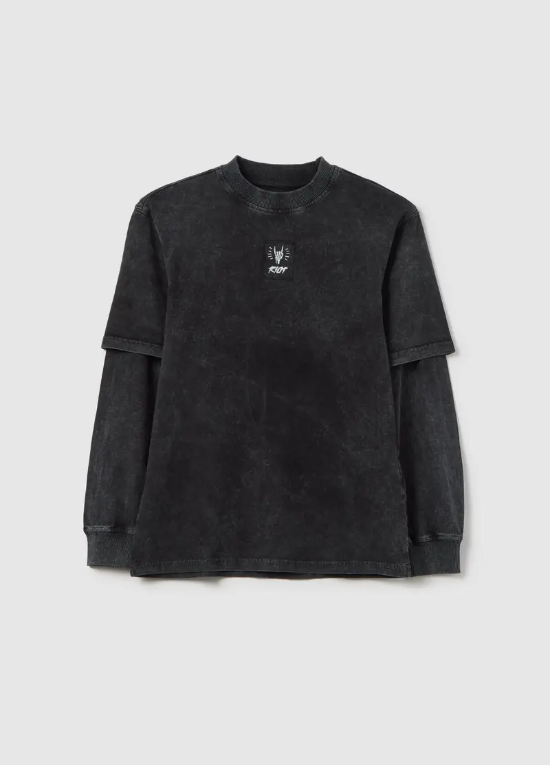 OVS T-shirt Ragazzo Nero 2345327