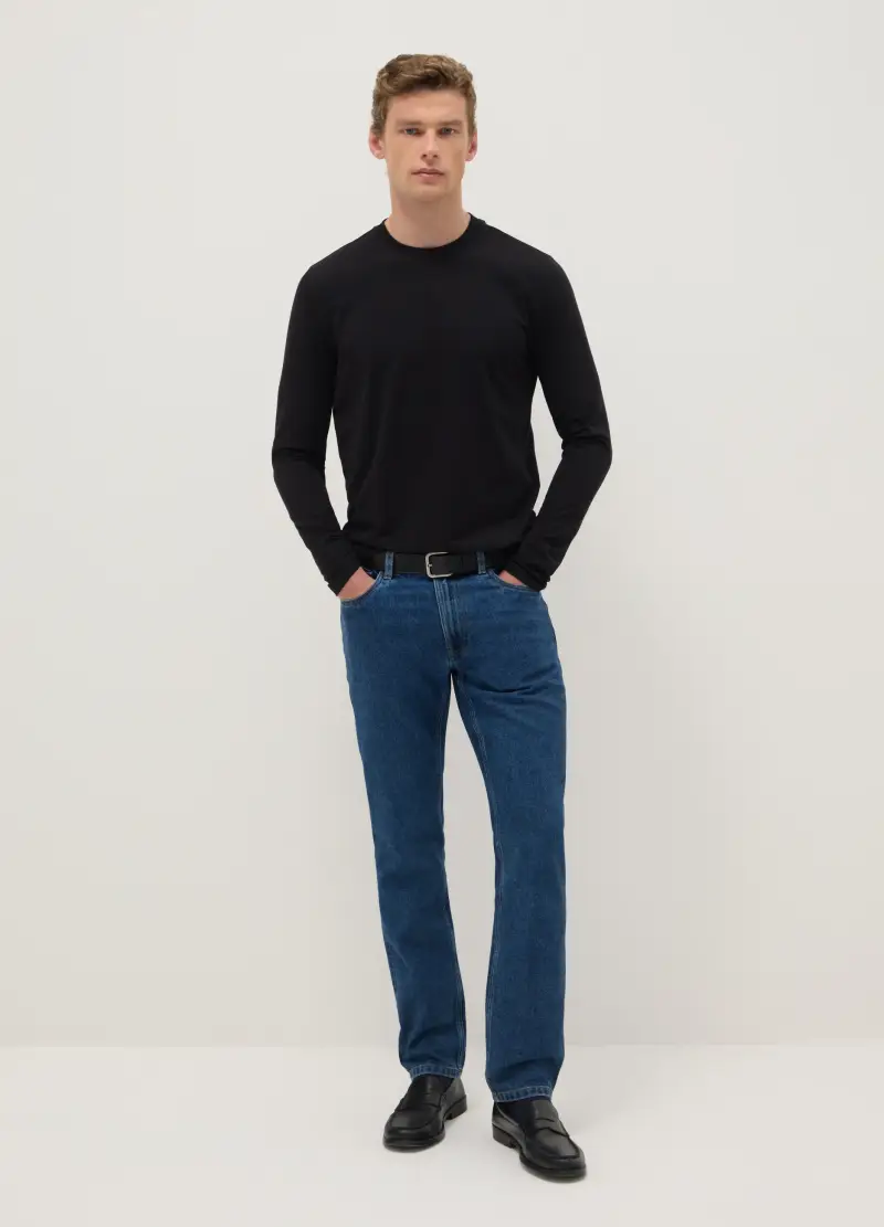 OVS T-shirt Uomo Nero 4011335 miniatura 2