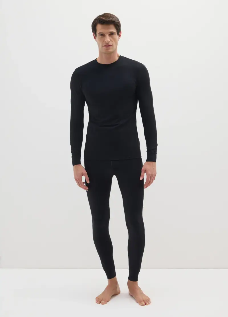 OVS T-shirt Uomo Nero 3408835 miniatura 2