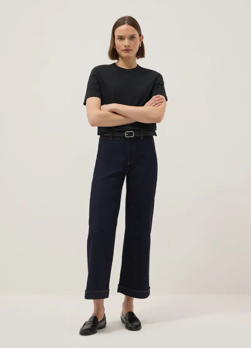 OVS T-shirt Donna Nero 4330700 miniatura 2