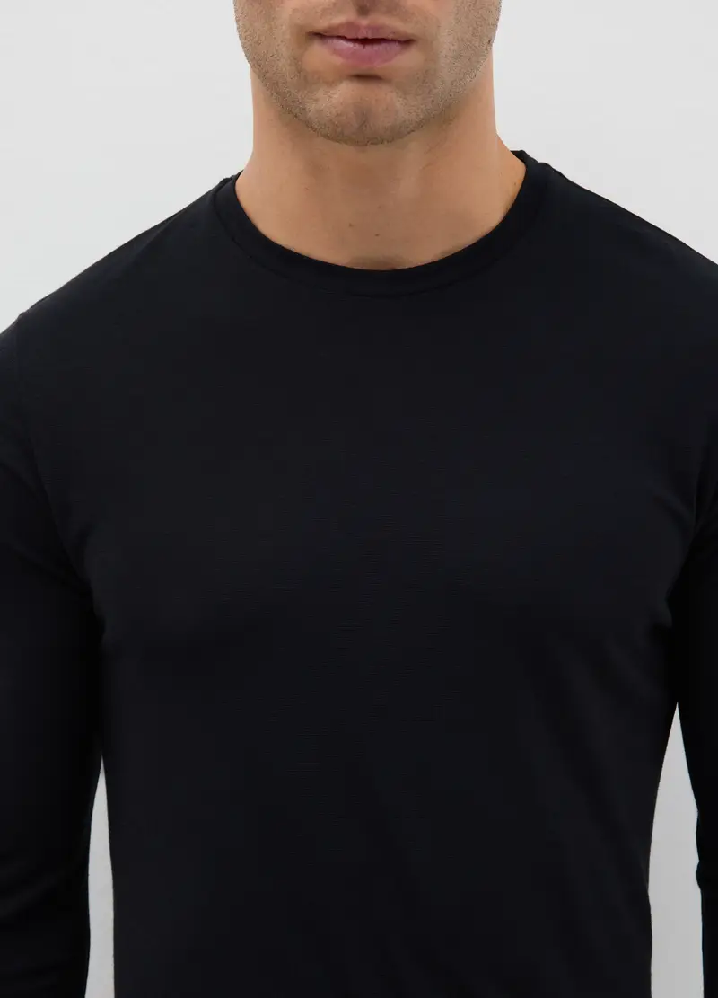 OVS T-shirt Uomo Nero 3901381 miniatura 2