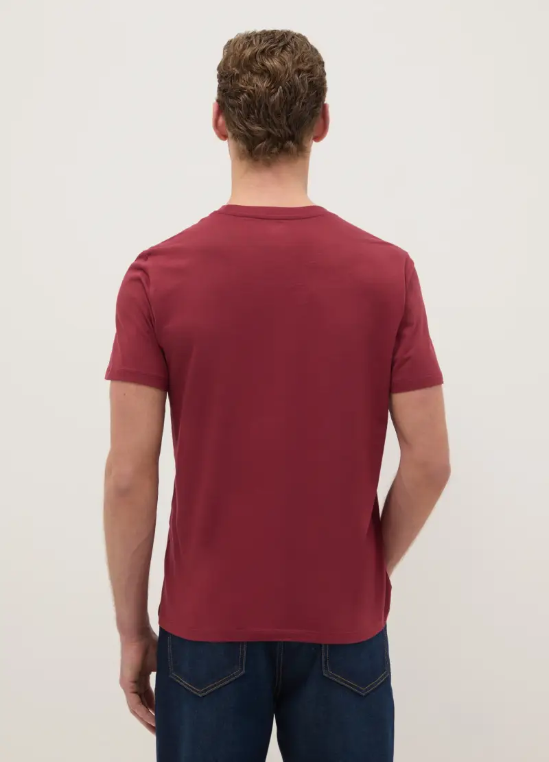 OVS T-shirt Uomo Rosso 4011484 miniatura 3