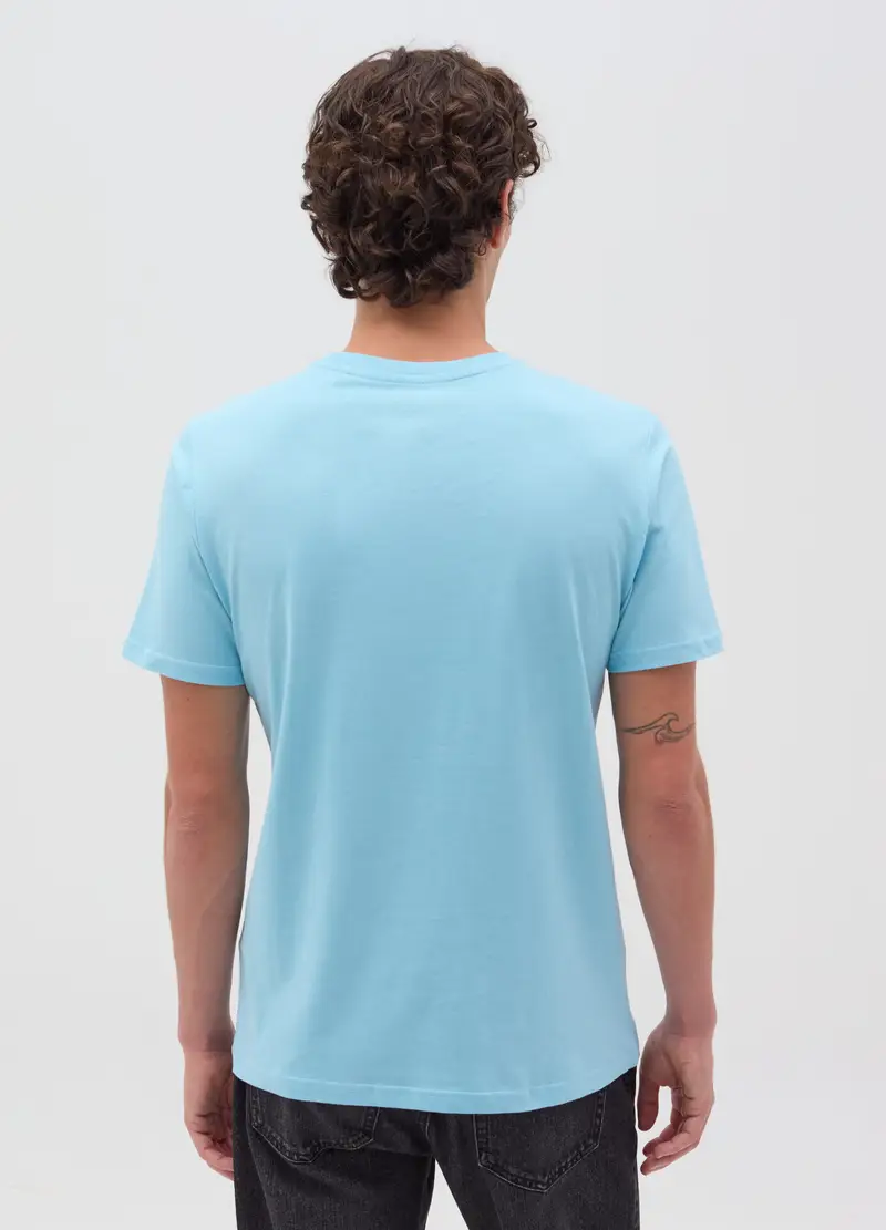 OVS T-shirt Uomo Azzurro 4306687 miniatura 2