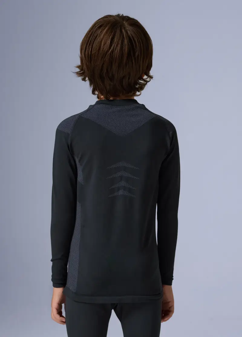 OVS T-shirt Nero 2616339 miniatura 3