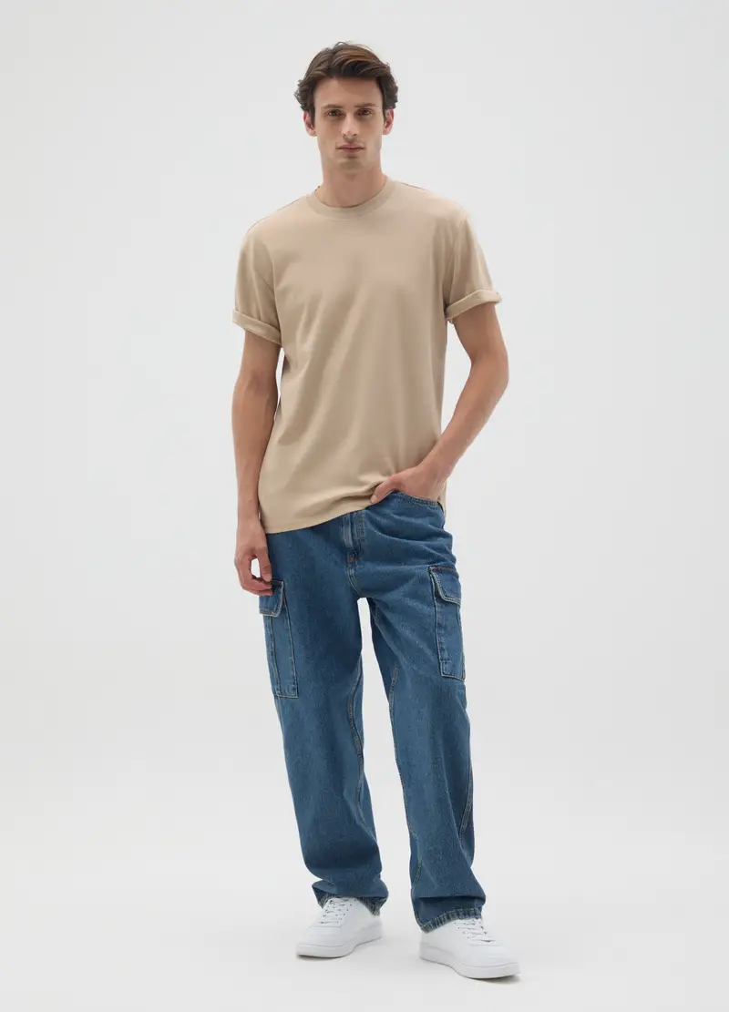 OVS T-shirt Uomo Beige 3245220