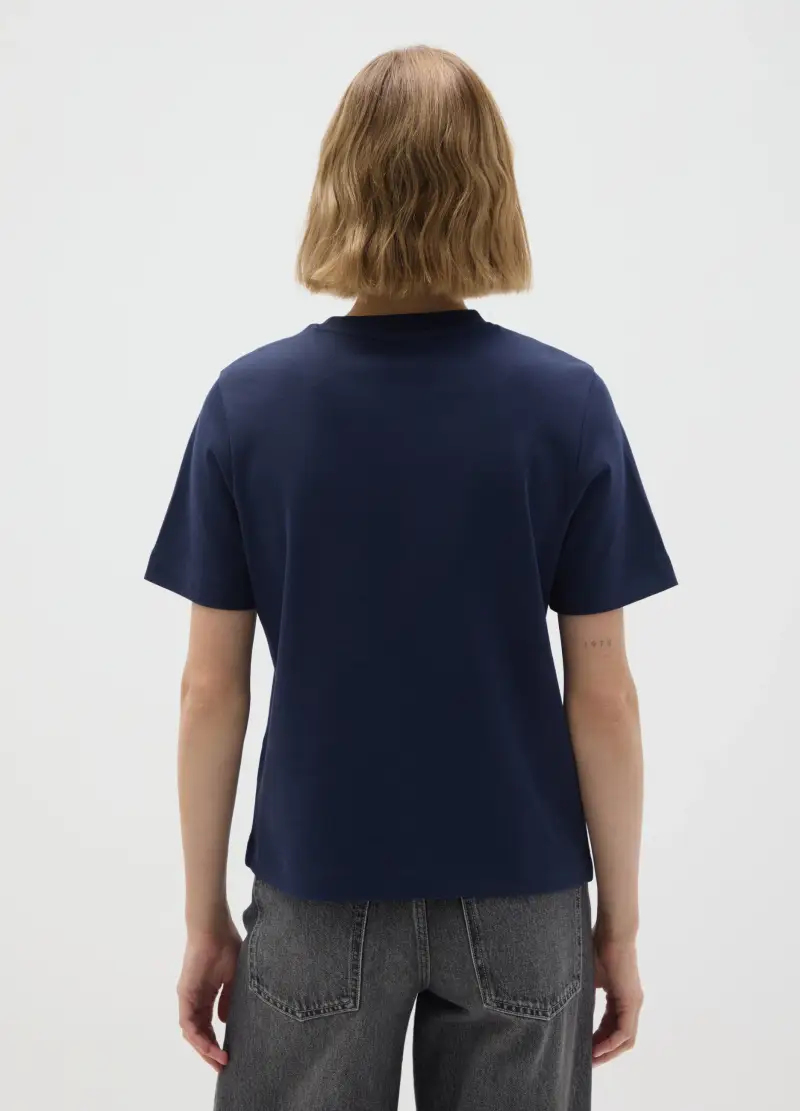 OVS T-shirt Donna Blu 4103341 miniatura 3