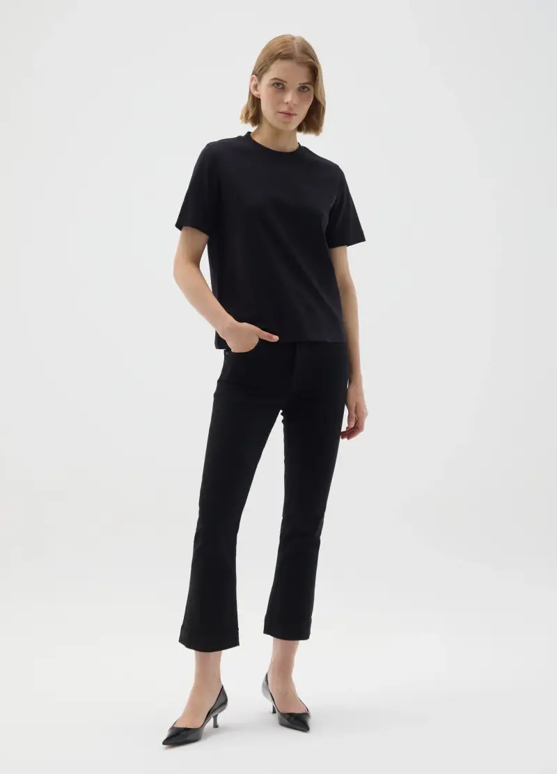 OVS T-shirt Donna Nero 3773896 miniatura 2