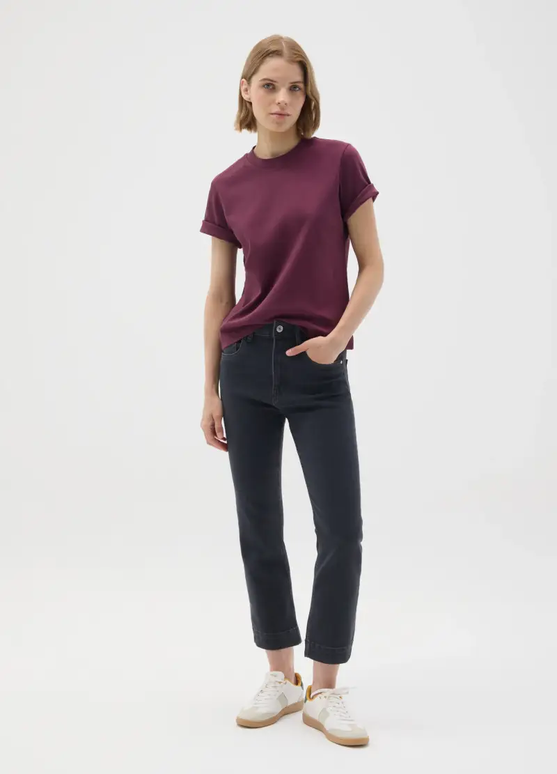 OVS T-shirt Donna Viola 3960872 miniatura 2