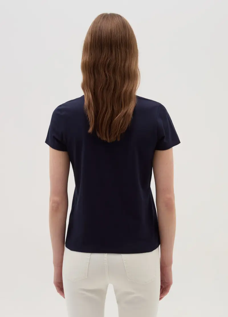 OVS T-shirt Donna Blu 4306711 miniatura 3