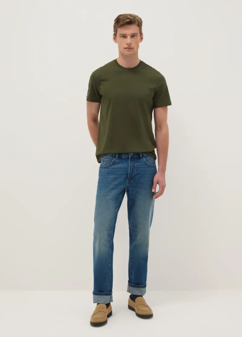 OVS T-shirt Uomo Verde 4011485 miniatura 2