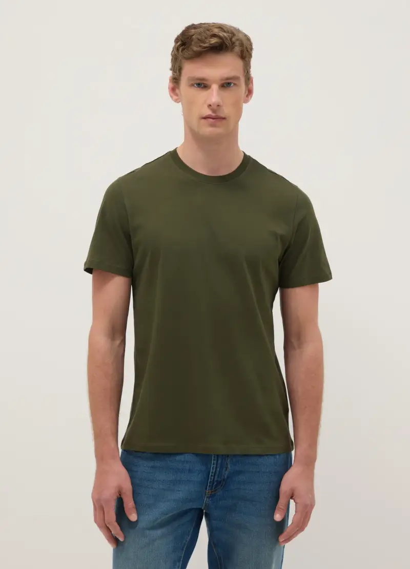 OVS T-shirt Uomo Verde 4011485