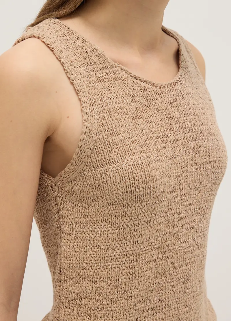 OVS Top Donna Beige 4064349 miniatura 3