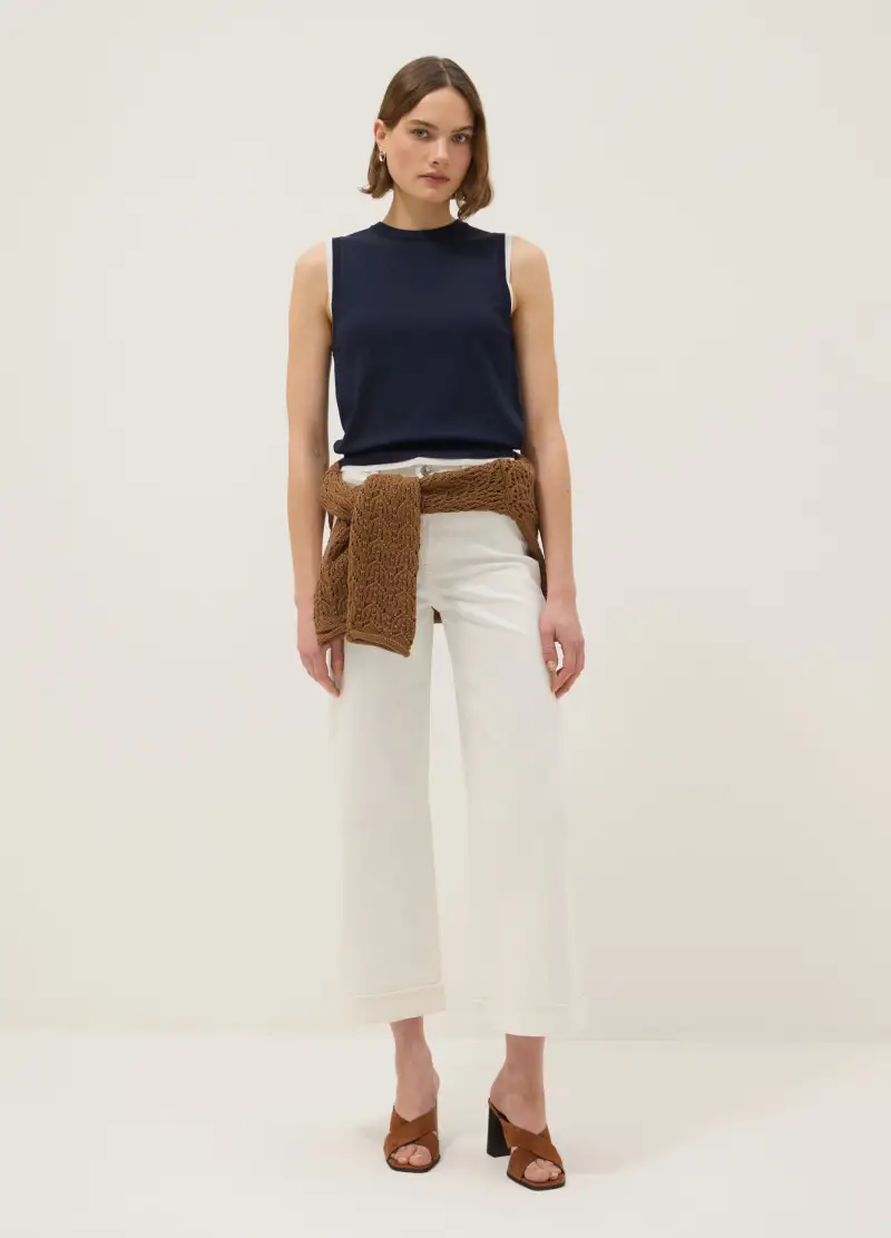 OVS Top Donna Blu 4330487 miniatura 2