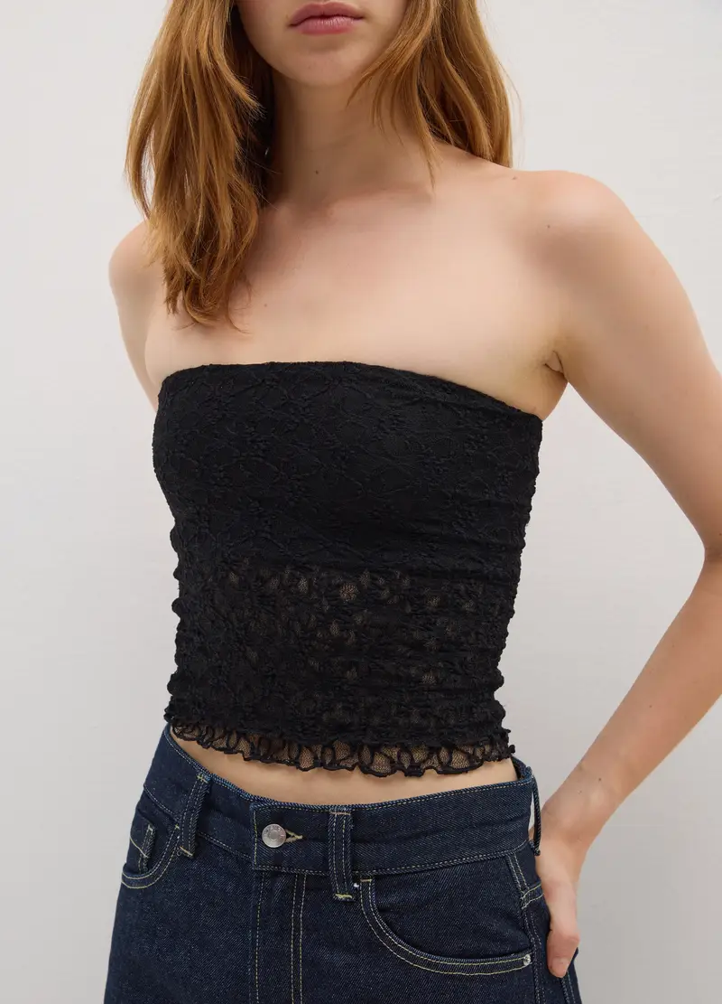 OVS Top Donna Nero 990861 miniatura 3