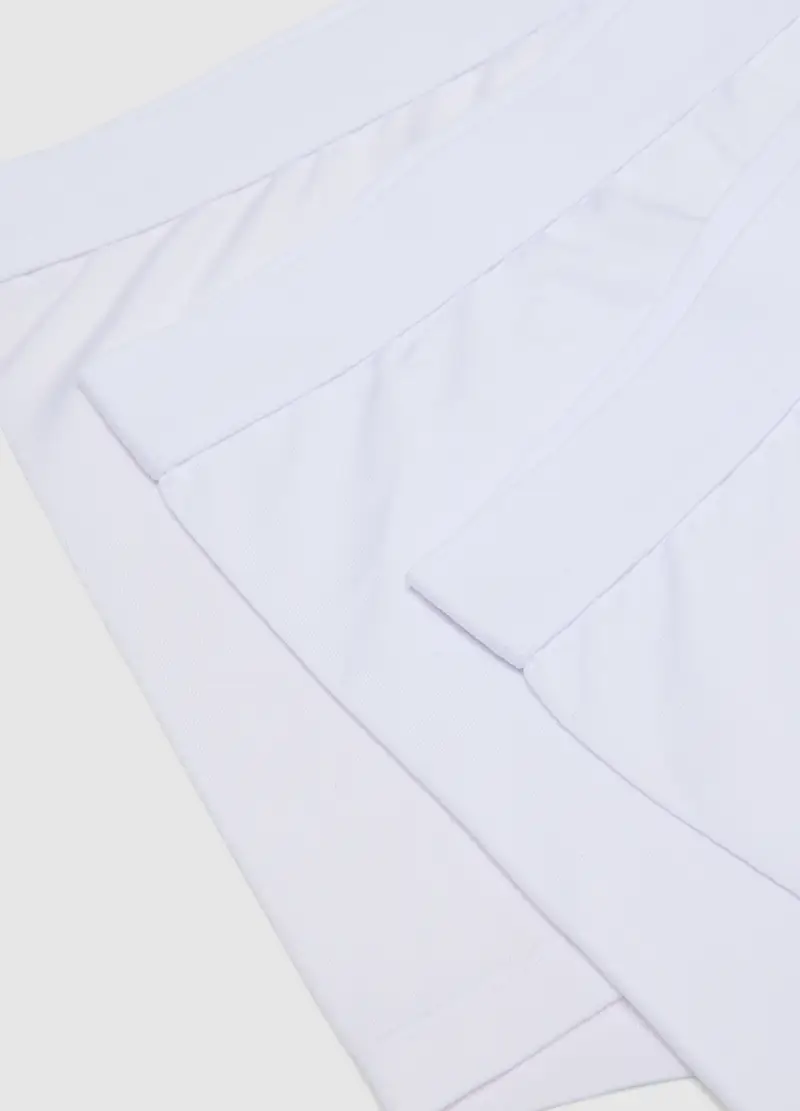 Tripack Boxer Bianchi Regular Fit, Uomo, Bianco miniatura 2