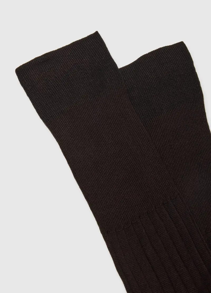 OVS Calze Uomo Marrone 3289597 miniatura 2