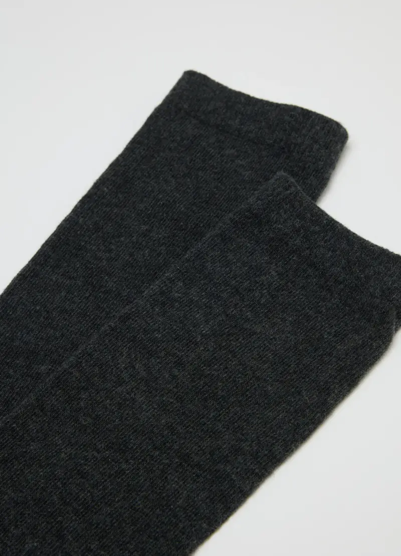 Tripack Calzini Lunghi In Misto Cotone Multicolor, Donna, Multicolor miniatura 3