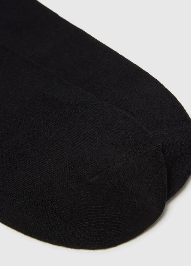 Tripack Calzini Sportivi Neri Regular Fit, Uomo, Nero miniatura 3