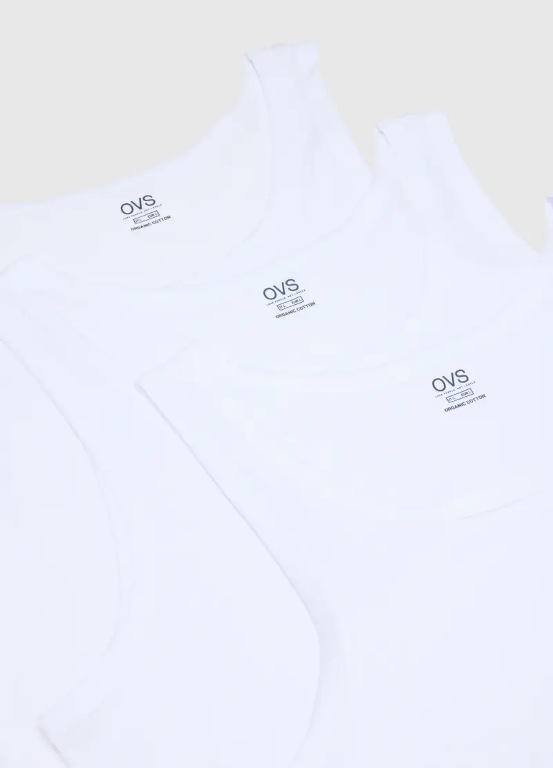 OVS Canotte Uomo Bianco 4068590