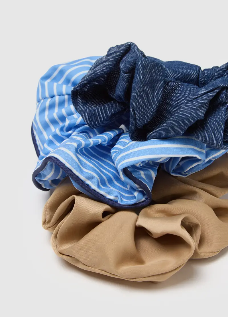 Tripack Elastici Per Capelli Multicolor, Donna, Multicolor miniatura 2