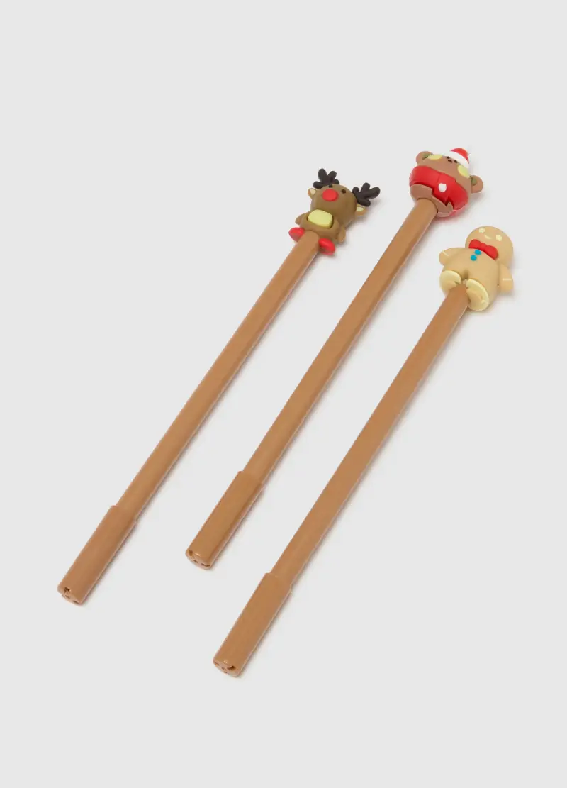 Tripack Penne Natalizie Con Decorazioni, Donna, Multicolor miniatura 2