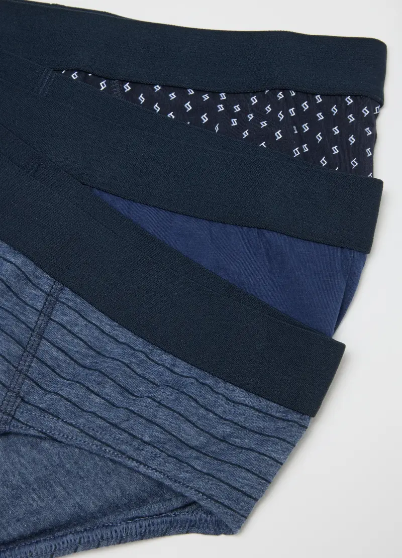 OVS Slip Uomo Blu 3289350 miniatura 2