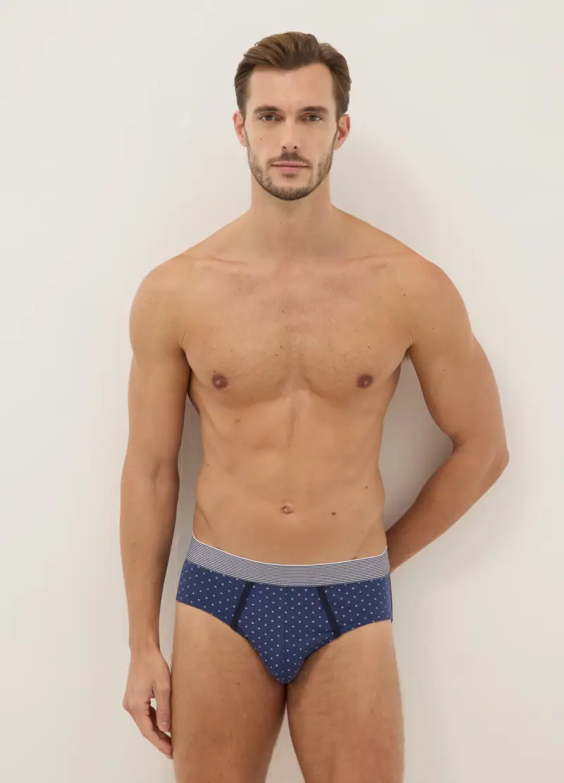 Tripack Slip In Cotone Elasticizzato Multicolor Regular Fit, Uomo, Multicolor