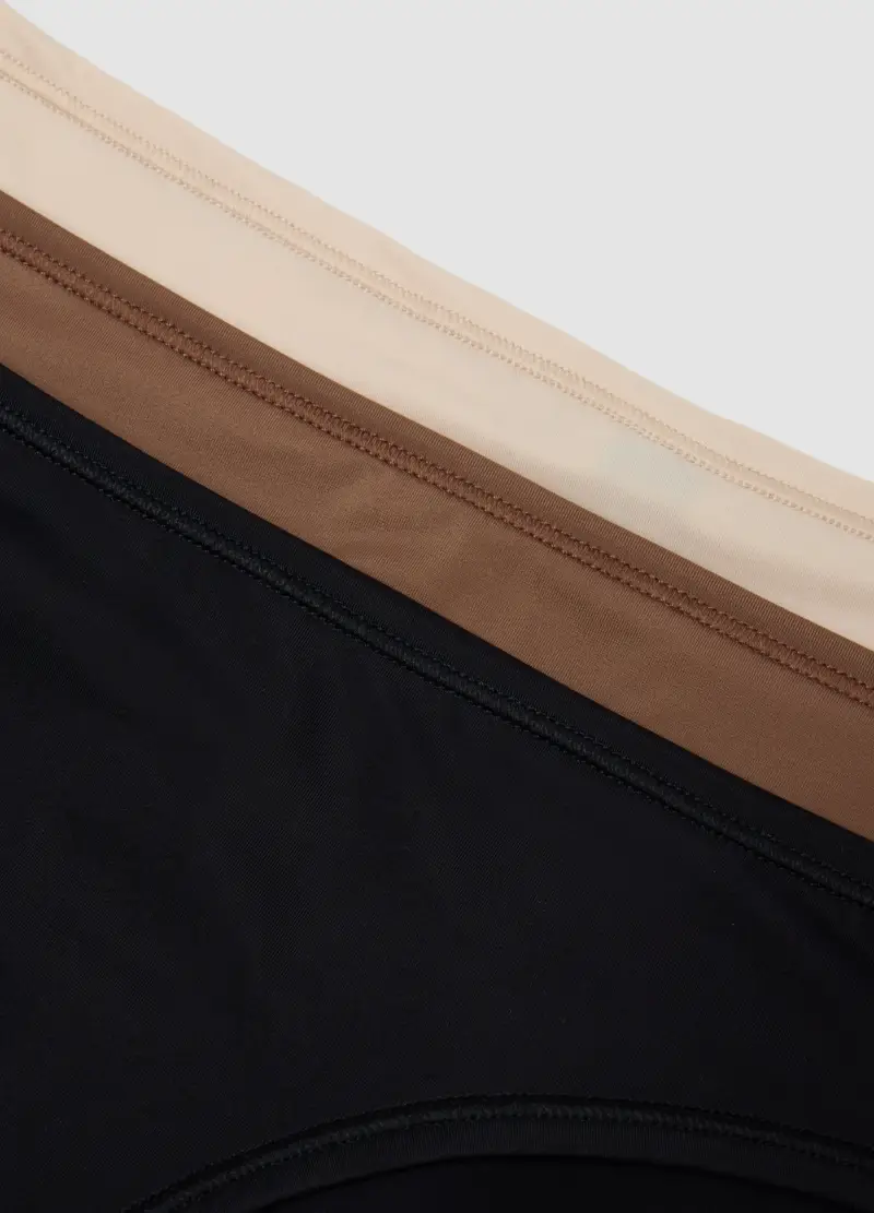 Tripack Slip Multicolor Regular Fit, Donna, Multicolor miniatura 2