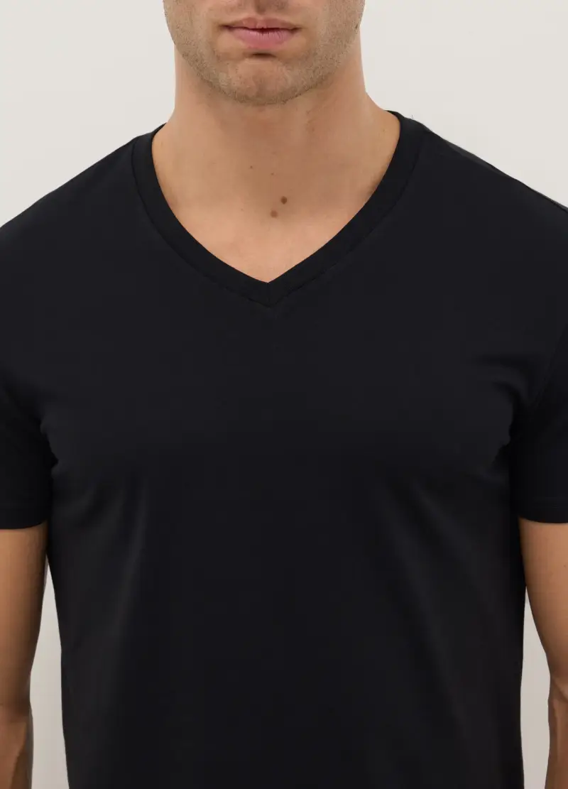 OVS T-shirt Uomo Nero 3989572 miniatura 2