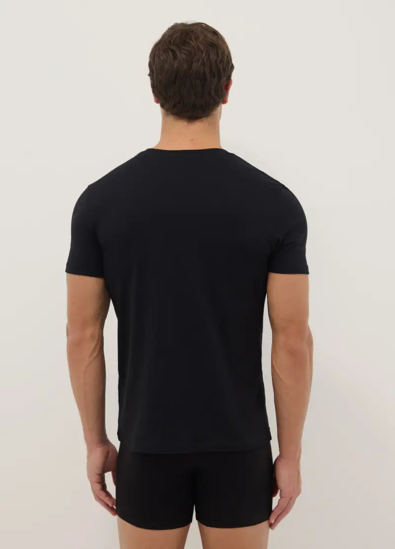 OVS T-shirt Uomo Nero 3989572 miniatura 3