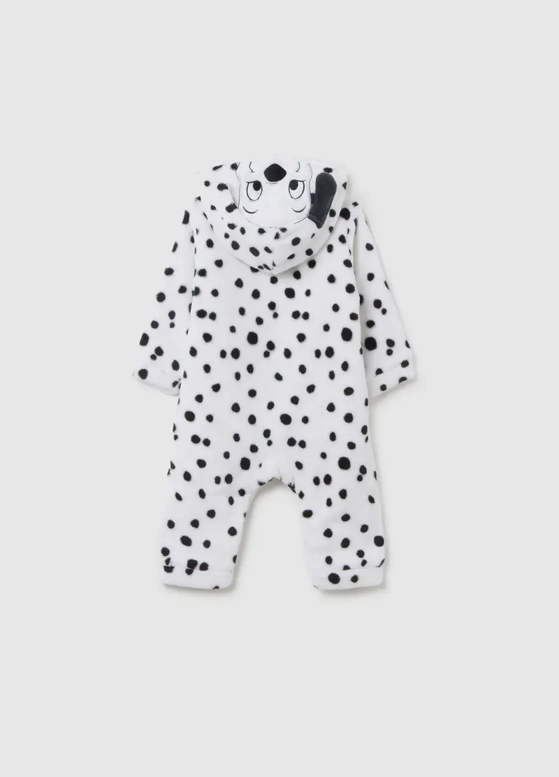 , Tutina A Pois Da Neonato Con Zip, Unisex, Multicolor miniatura 2