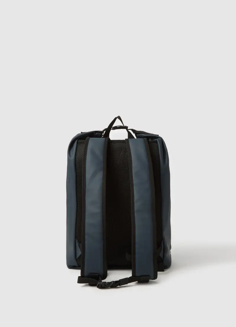 Zaino Blu Con Tasche Interne, Uomo, Blu miniatura 2