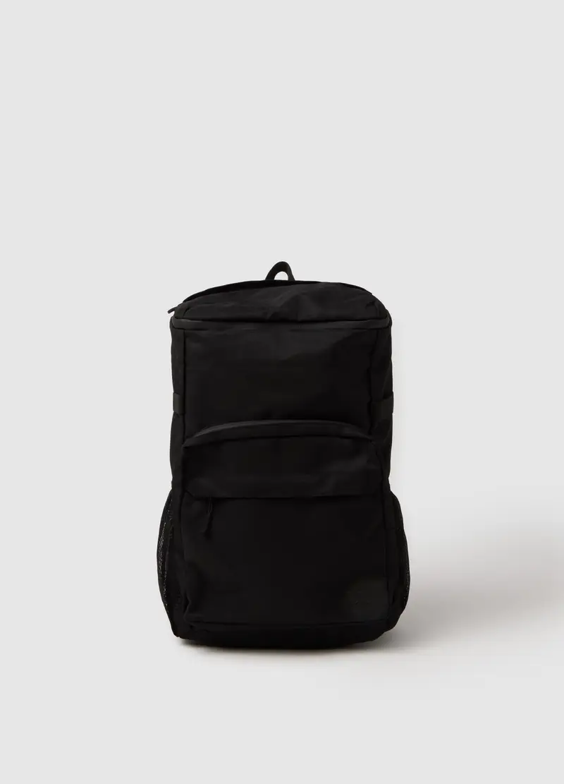 OVS, Zaino Da Uomo In Nero Con Ampi Scomparti, Nero, Taglia: ONE SIZE