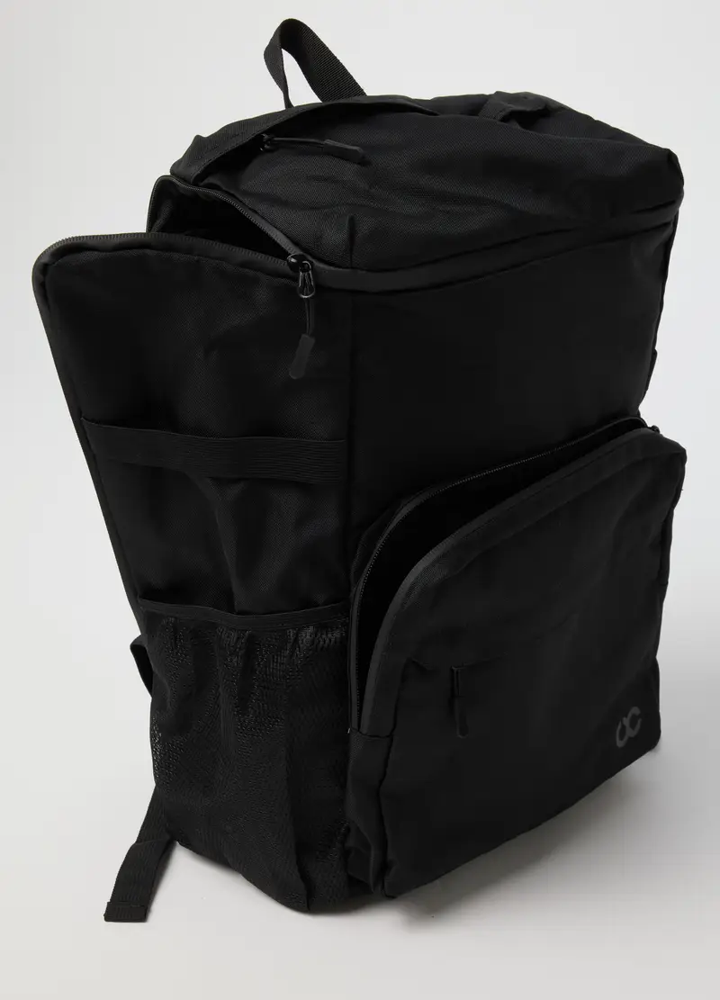 OVS, Zaino Da Uomo In Nero Con Ampi Scomparti, Nero, Taglia: ONE SIZE miniatura 2