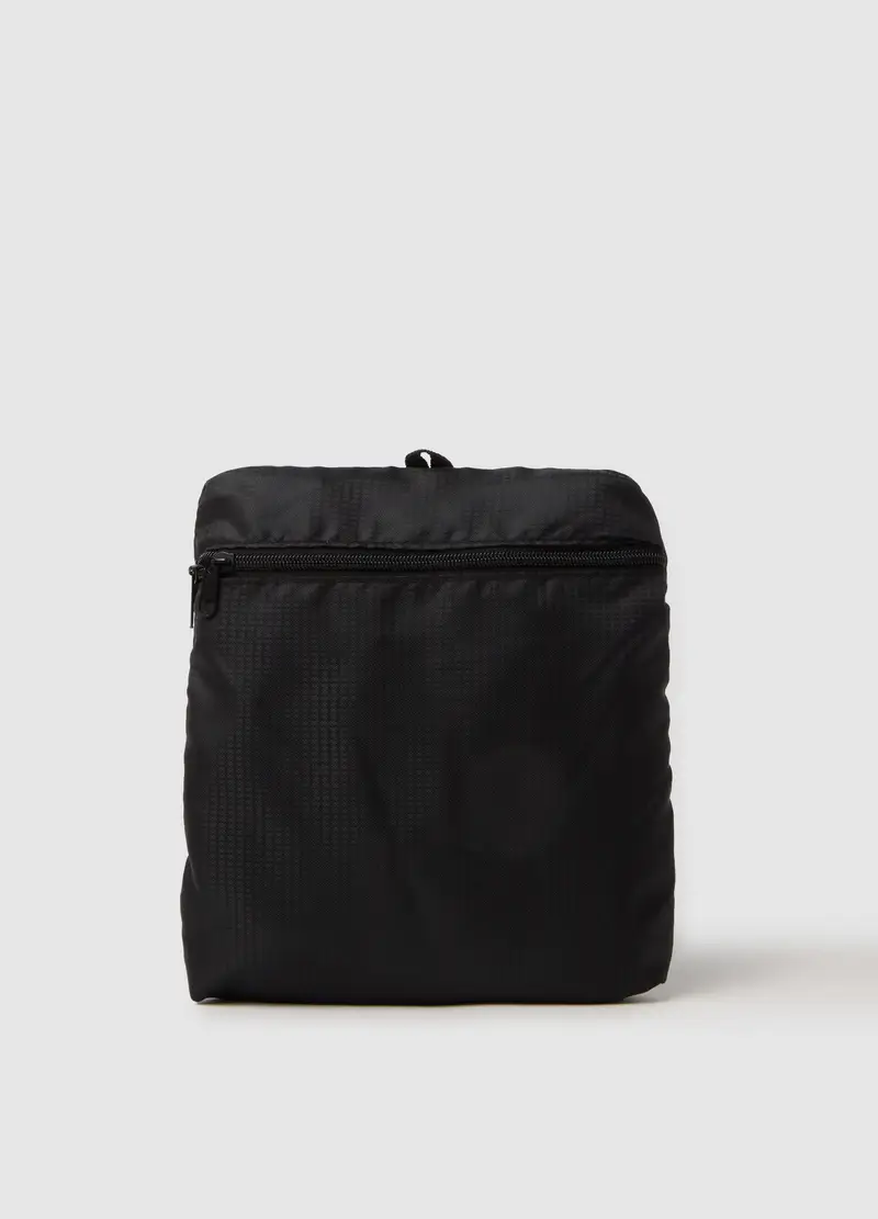 OVS, Zaino In Nero Con Tasca Frontale, Uomo, Nero, Taglia: ONE SIZE miniatura 2