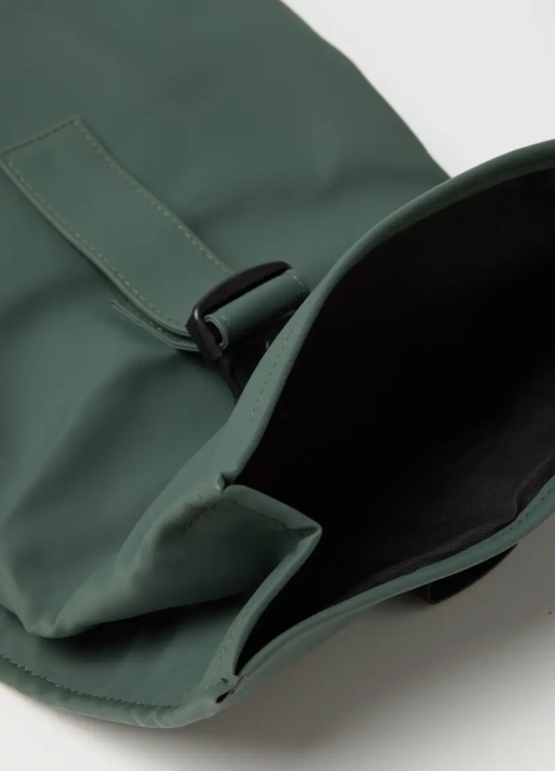 OVS, Zaino Verde Con Chiusura A Clip, Donna, Verde, Taglia: ONE SIZE miniatura 2