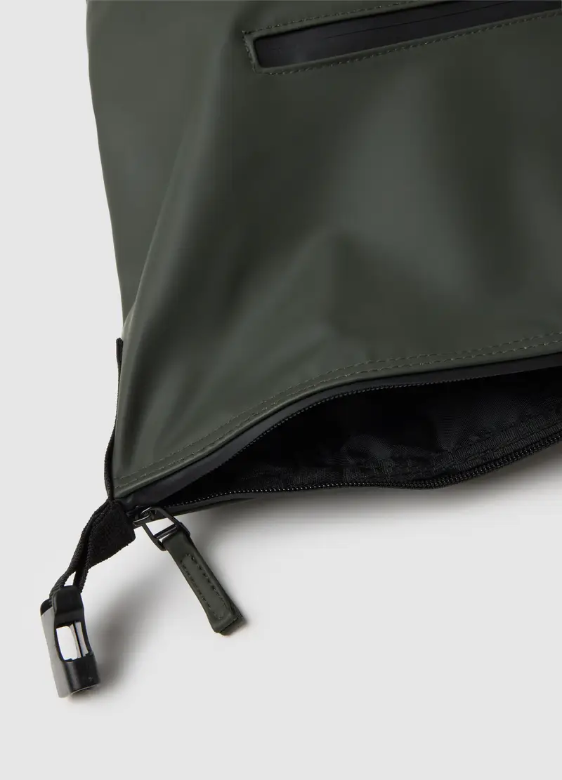 , Zaino Verde Con Tasche Interne, Uomo, Verde miniatura 3