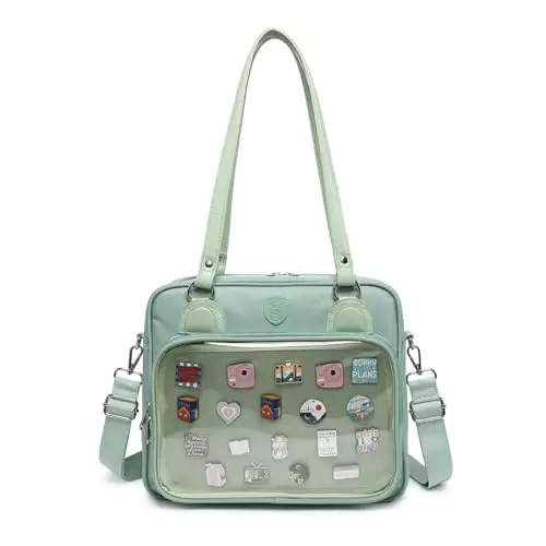 CHERRY SAUCE Borsa messenger Verde 2712752