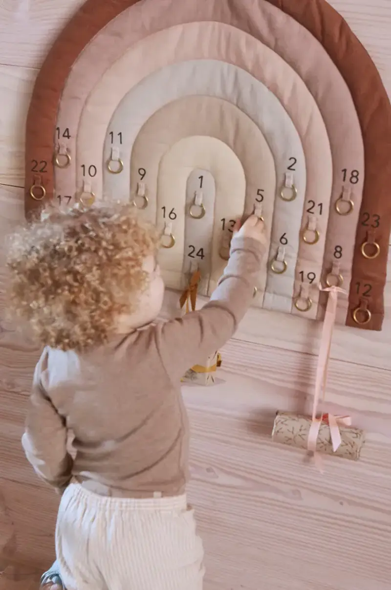 calendario dell'avvento Rainbow Christmas Calendar Multicolore miniatura 2