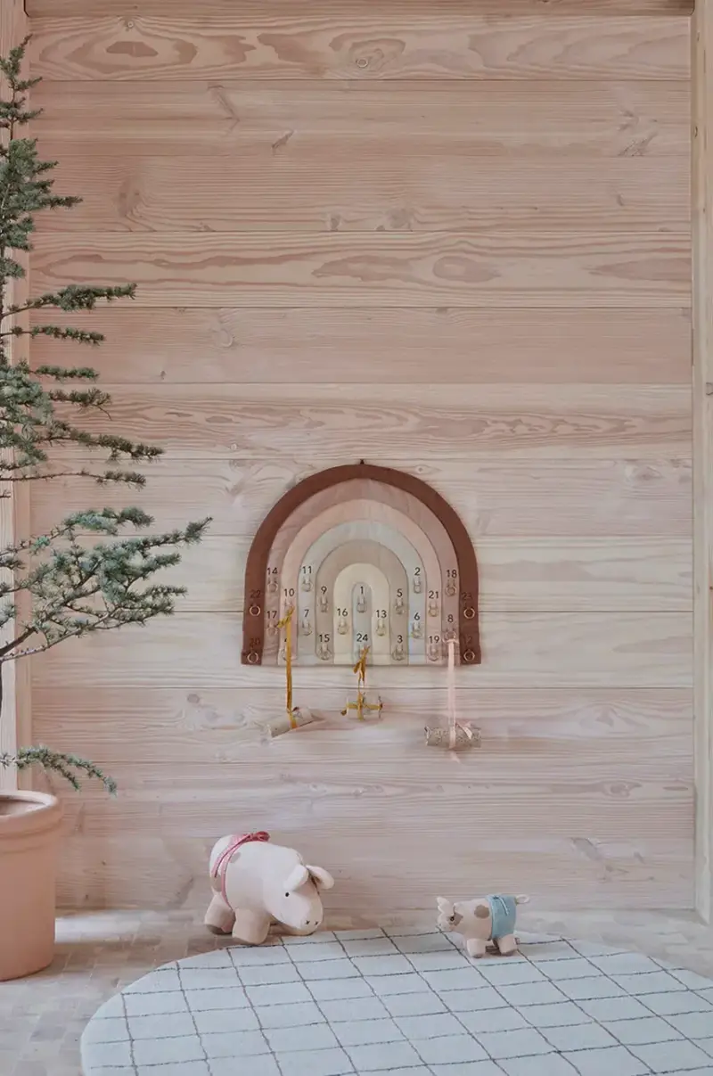 calendario dell'avvento Rainbow Christmas Calendar Multicolore miniatura 4