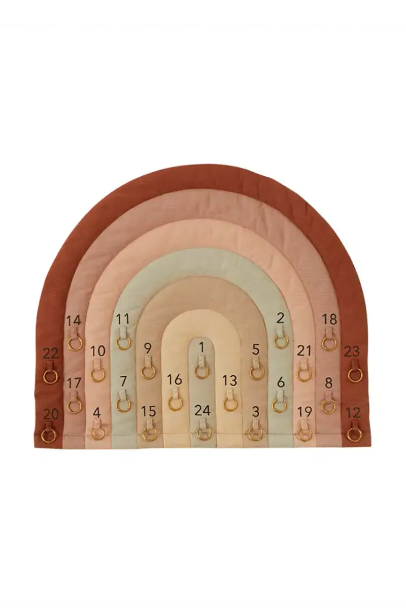 calendario dell'avvento Rainbow Christmas Calendar Multicolore