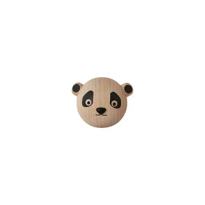 Mini Panda in legno da cucire per bambini OYOY Living Design