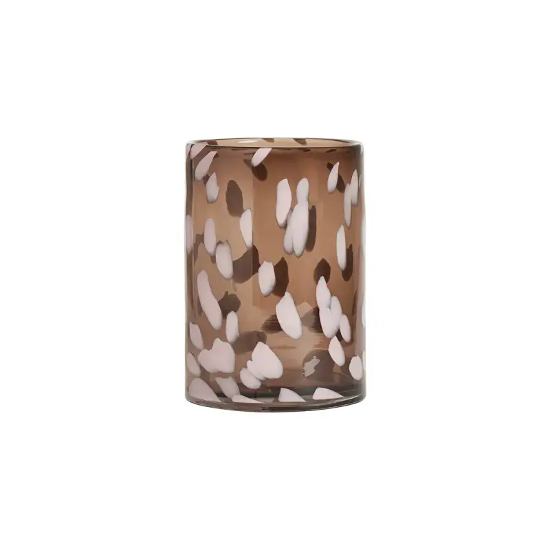 Vaso di vetro OYOY Living Design Ouragan Jali