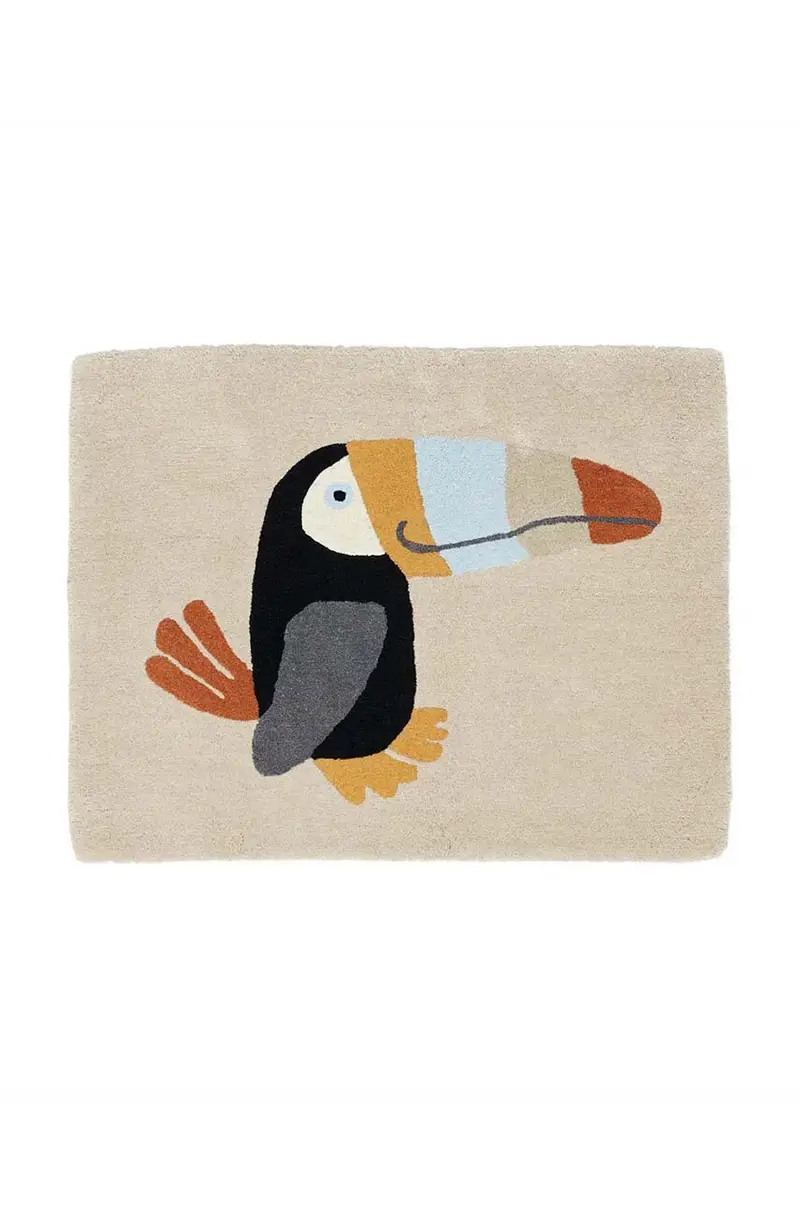 tappeto da bagno Toucan Rug Multicolore